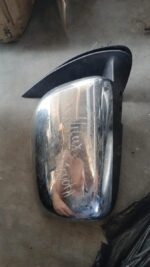 Right side door mirror for Toyota Hilux shown from front angle, clean and intact condition.Right side door mir