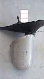 Right side door mirror for Toyota Etios shown from an angled front view, new condition.Right side door mirror