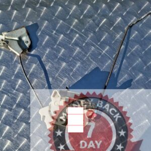 Used Nissan Sentra door lock assembly shown from front angle with visible latch and mounting points.Used Nissa