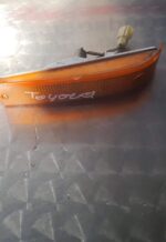 Left corner light for Toyota Conquest shown from an angled front view.Left corner light for Toyota Conquest sh