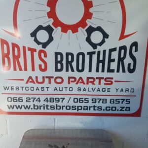 Used brake master cylinder for Mercedes W202 shown from the front with mounting points visible.Used brake mast