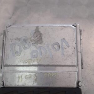 Front angled view of a Volvo S80 engine control unit (ECU) electronic moduleFront angled view of a Volvo S80 e