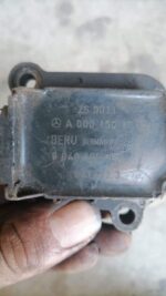 Right headlight for Mazda Etude, viewed from front side, used condition, clean lens and intact housing.Right h