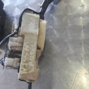 Combination switch/stalk for car, side angle view showing control levers, clean and detailed close-up.Combinat