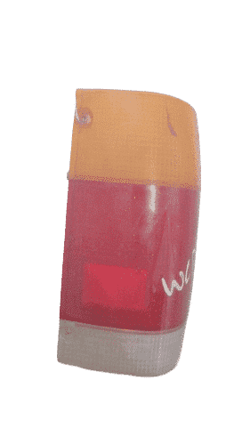 Ford Courier Right Taillight Lense Right taillight lens for Ford Courier shown from rear angle on white background.Right taillight lens for Ford