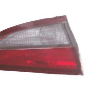 Left inner taillight of a Hyundai Ix35 shown from a front angle against a transparent background.Left inner ta