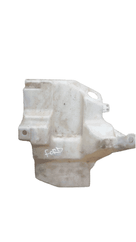 1998 Ford Mondeo Washer Bottle Used windshield washer bottle shown from front angle with mounting points visible on a white background.Used w