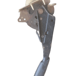 Hand brake lever for Toyota Corolla shown in front angle on a white background.Hand brake lever for Toyota Cor