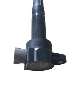 Used ignition coil for Suzuki SX4 shown from a top angle on a white background.Used ignition coil for Suzuki S