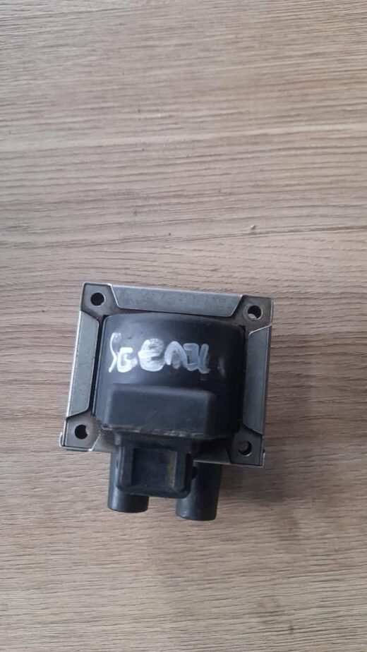 Renault Scenic Ignition Coil Front angle view of a clean ignition coil for Renault Scenic, shown in featured image position.Front angle vie