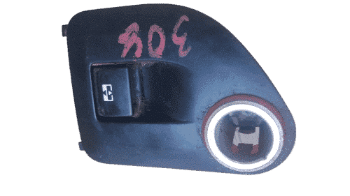Peugeot 308 Window Switch Front view of Peugeot 308 window switch for car doors, shown isolated on white background.Front view of Peugeo