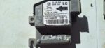 Opel Corsa C airbag control module shown from the top, electrical connectors visible, used condition not state