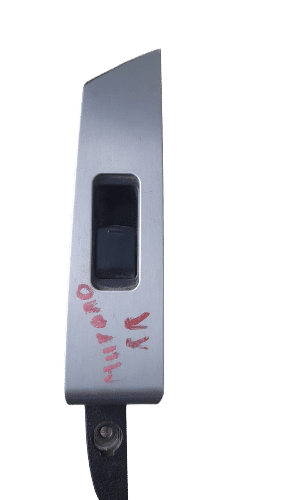 Nissan Murano Right Rear Window Switch Right rear window switch for Nissan Murano shown from a slight angle, new condition.Right rear window switch f