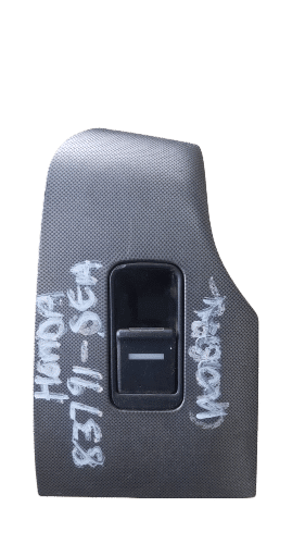 Honda Accord Window Switch Close-up front angle of a new car window control switch on a white background.Close-up front angle of a new ca