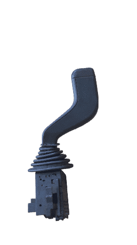 Opel Corsa Combination Switch / Stalk Front-facing view of black Opel Corsa combination switch stalk isolated on white background.Front-facing view