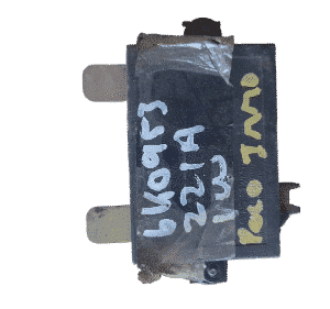 Front-facing view of a VW Polo immobilizer module against a transparent background.Front-facing view of a VW P