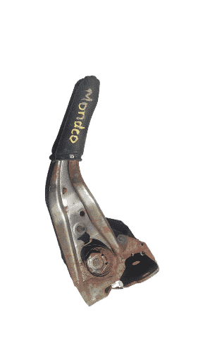 1997 Ford Mondeo Hand Brake Lever Hand brake lever for 1997 Ford Mondeo shown from side angle on white background.Hand brake lever for 1997 Ford