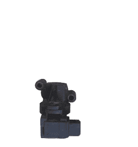 Fuel idler valve for Geely CK1 LC MK 1.3 1.5, front angle view on white background.Fuel idler valve for Geely