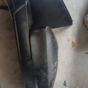 Left side door mirror housing for VW Polo 6 shown from front angle without glass installed.Left side door mirr