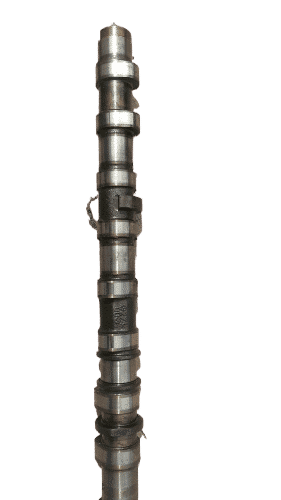 Mercedes C180 271 Camshaft Front view of a Mercedes C180 engine camshaft, clean and detailed, displayed against a plain background.Front
