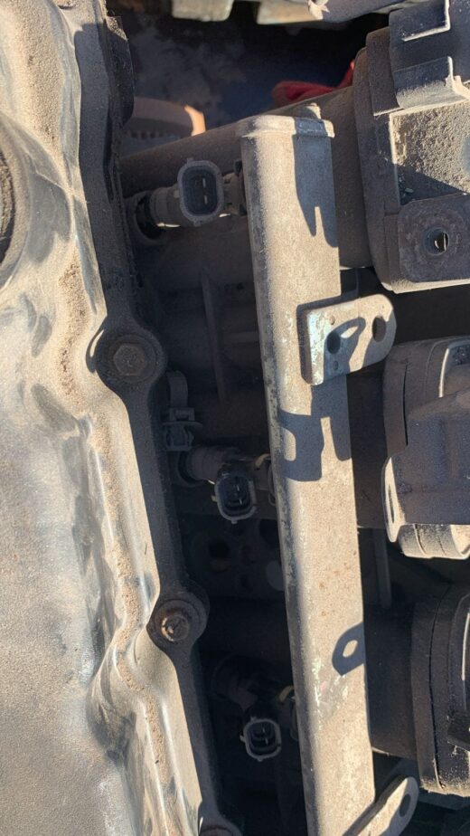 Mitsubishi Lancer 4B11 Injectors &Amp; Fuel Rail Mitsubishi Lancer 4B11 Injectors & Fuel Rail