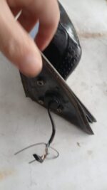 BMW E36 Left Door Mirror – side angle