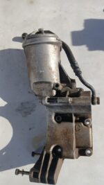 BMW e36 Oil Filter Housing – Genuine Used Part for Enhanced Engine Performance – side angle