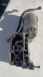 BMW e36 Oil Filter Housing – Genuine Used Part for Enhanced Engine Performance – front view