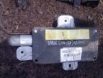 Left front door airbag for BMW E46, shown installed inside door panel, used condition.Left front door airbag f