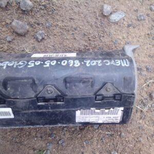 Used Mercedes Benz front 202 dash airbag displayed from the top, showing the deflated cushion and cover.Used M