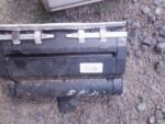 Front view of a used Renault Scenic dashboard airbag module showing intact airbag cover and mounting points.Fr