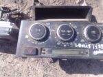 Front view of used Lexus IS250 climate control panel with buttons and display screen.Front view of used Lexus