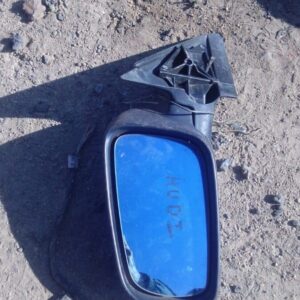 Right side exterior mirror for Audi A3, shown from front angle, used condition.Right side exterior mirror for
