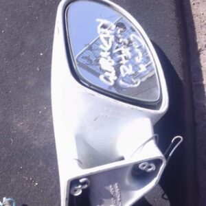 Left side exterior mirror for Opel Corsa, angled view, used condition.Left side exterior mirror for Opel Corsa