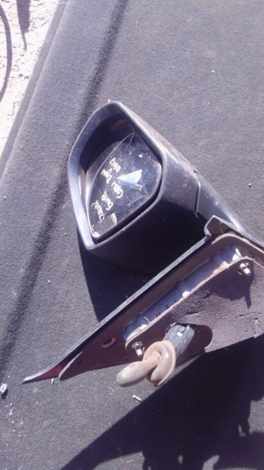 2012 Suzuki Swift Right Mirror - Used Right side exterior mirror for Suzuki Swift, angled to show glass and housing, used condition.Right side exter