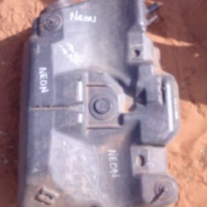 Used fuel tank for 2002 Chrysler Neon, shown from side angle with visible inlet and mounting points.Used fuel