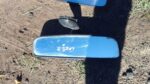 Rear view mirror for Hyundai Getz shown from front, used condition.Rear view mirror for Hyundai Getz shown fro