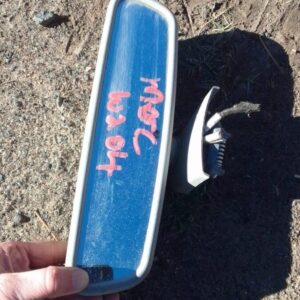 Rear view mirror for Mercedes W204 shown front-facing, used condition with clean reflective glass.Rear view mi