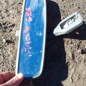 Rear view mirror for Mazda 626, shown from front angle, used condition.Rear view mirror for Mazda 626, shown f
