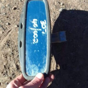 Rear view mirror for Peugeot 307 shown from the front, used condition.Rear view mirror for Peugeot 307 shown f
