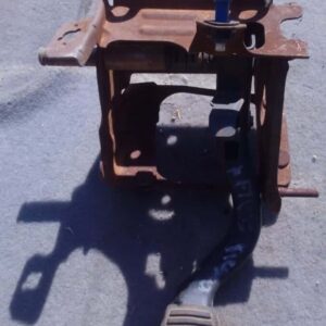 Used accelerator pedal positioned upright showing top and side details on a white background.Used accelerator