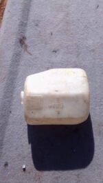 Washer bottle for Mercedes Vito, shown front view, used condition.Washer bottle for Mercedes Vito, shown front