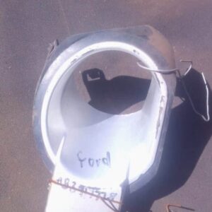 Right side spotlight cover for Ford Ranger T6, used condition, shown front angle on white background.Right sid