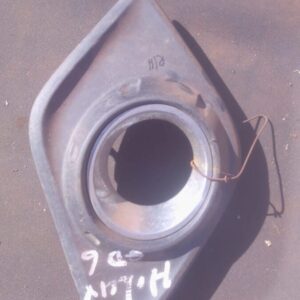 Right side spotlight cover for 2015 Toyota Hilux GD6, used condition, shown front-facing on white background.R