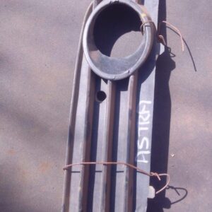 Left front spotlight cover for Opel Astra, used condition, shown from a slightly angled front view.Left front
