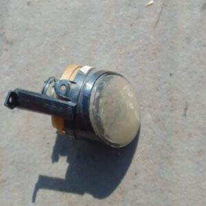 Left spotlight for 2009 Volkswagen Caddy, front side view, used condition.Left spotlight for 2009 Volkswagen C
