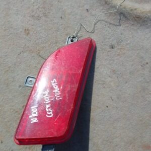 Left rear reflector for GWM Steed 3, shown from an angled rear view, used condition.Left rear reflector for GW