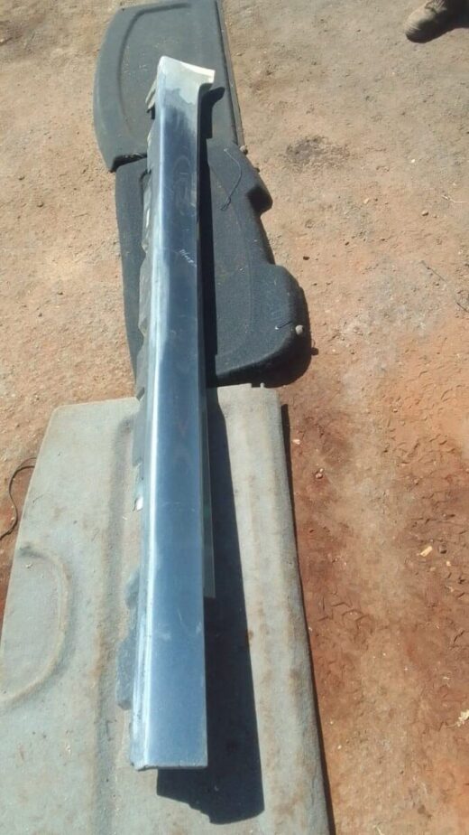 2016 Bmw F10 Right Side Skirt - Used Right side skirt for BMW F10, shown from side angle, used condition with slight wear marks visible.Right side