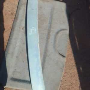 Rear boot spoiler for a BMW E36 shown from top-down angle, used condition.Rear boot spoiler for a BMW E36 show