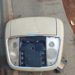 Used roof light for Jeep Grand Cherokee seen from front angle against a plain background.Used roof light for J